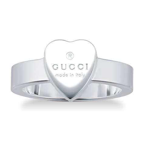 gucci ring heart|gucci trademark heart ring.